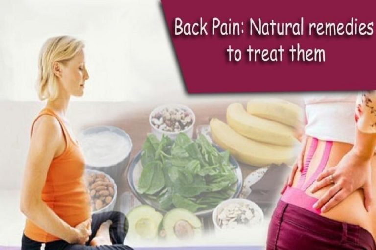 Back Pain: Natural remedies to treat them