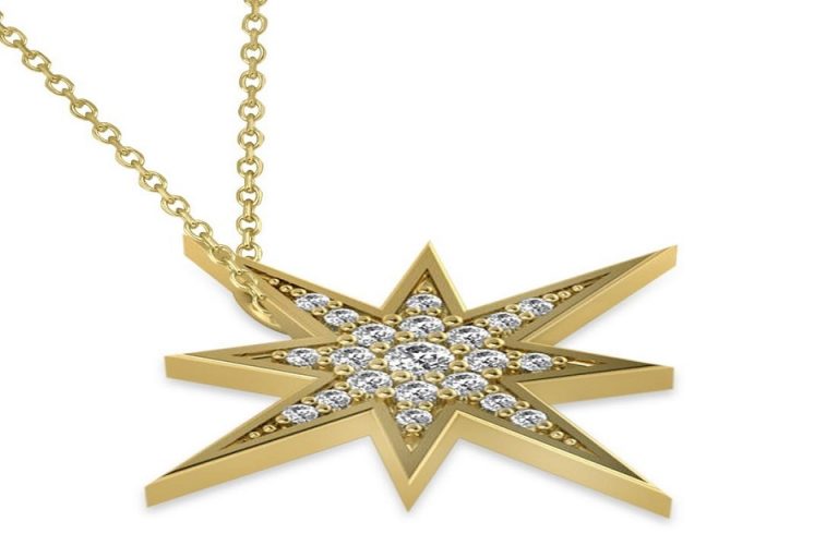 The Starburst Necklace Is a Great Necklace That Works Anywhere