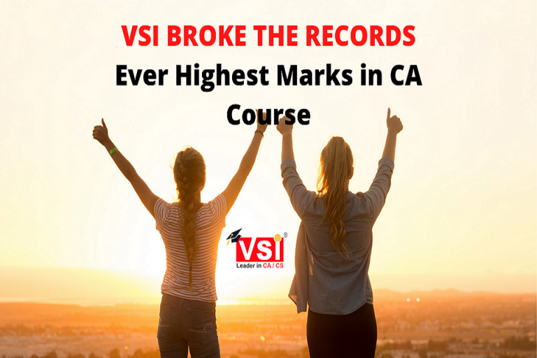 Surprising! Historical Records by the Best Institute For CA in India | VSI Jaipur