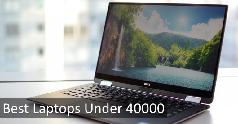 Top best laptops available in India under 40000INR:
