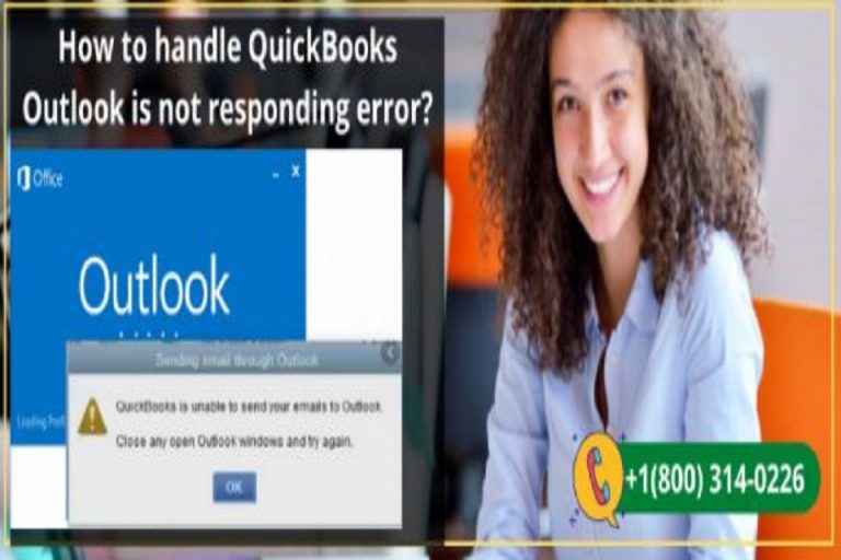 How to handle QuickBooks Outlook is not responding error?
