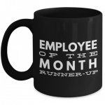 employee of month coffee mug