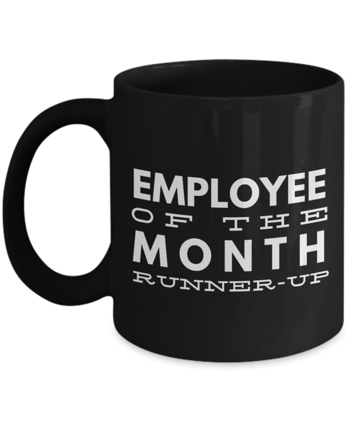 employee of month coffee mug