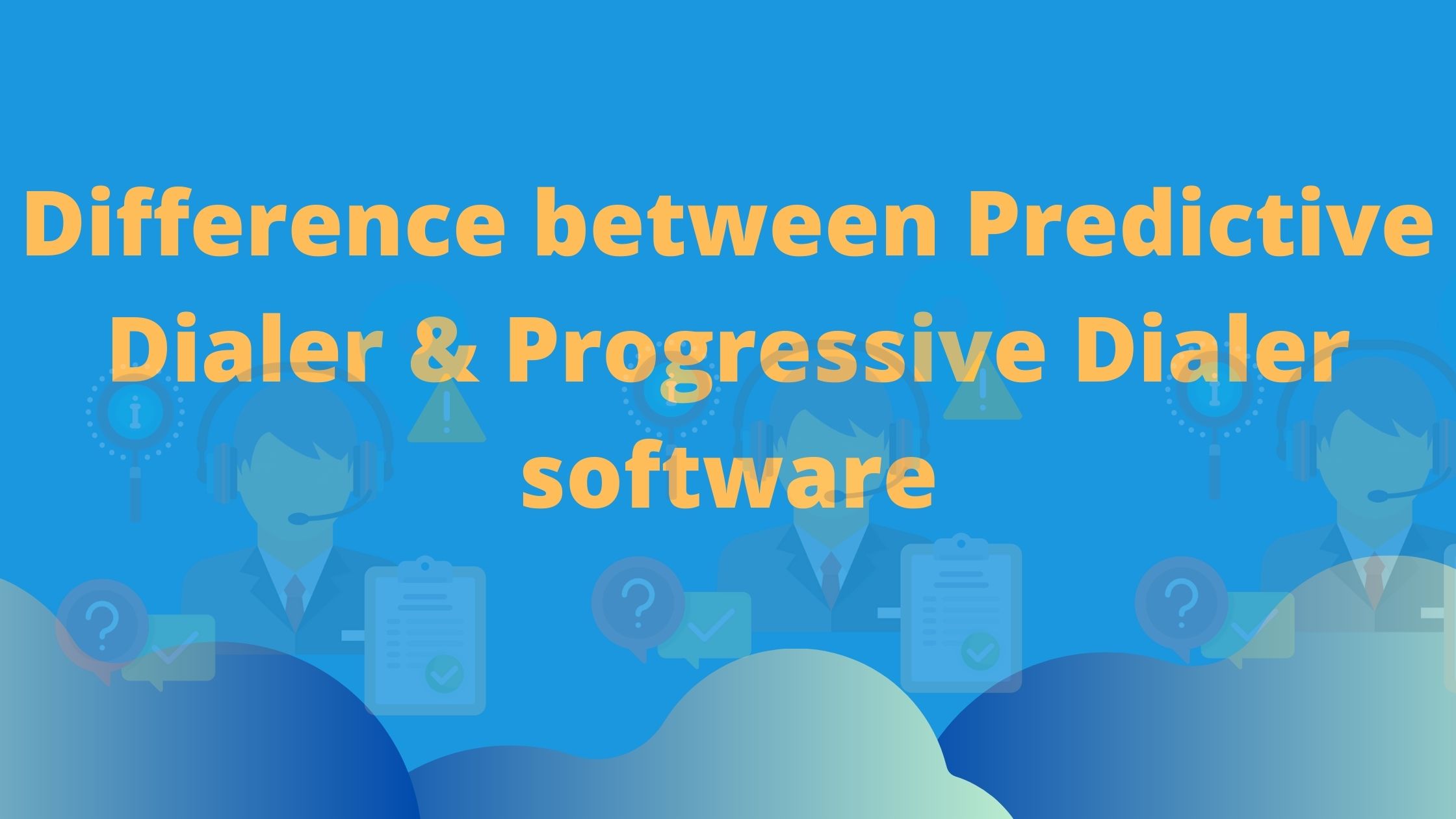 Progressive Dialer software