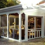 free standing screened rooms