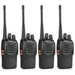 walkie talkies