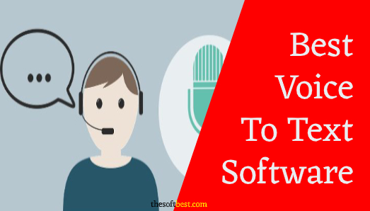 Speech-to-text or transcription software