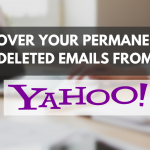 Recover deleted yahoo emails