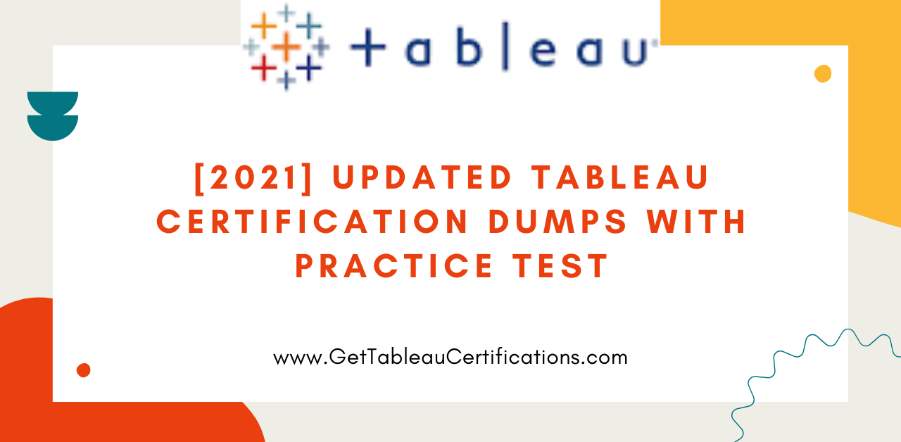 tableau certification exam dumps
