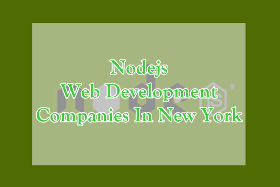 Nodejs Web Development Companies