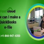 make QuickBooks e-file