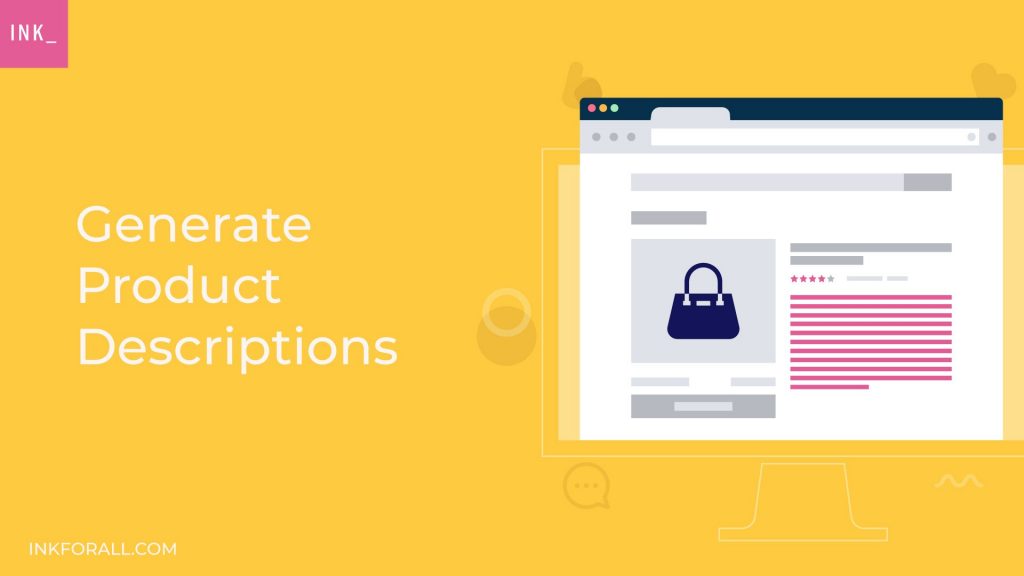 product description generator