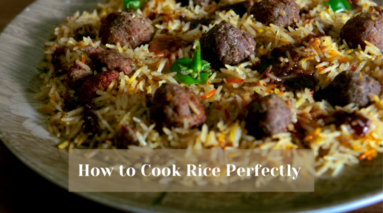 How To Cook Rice Perfectly