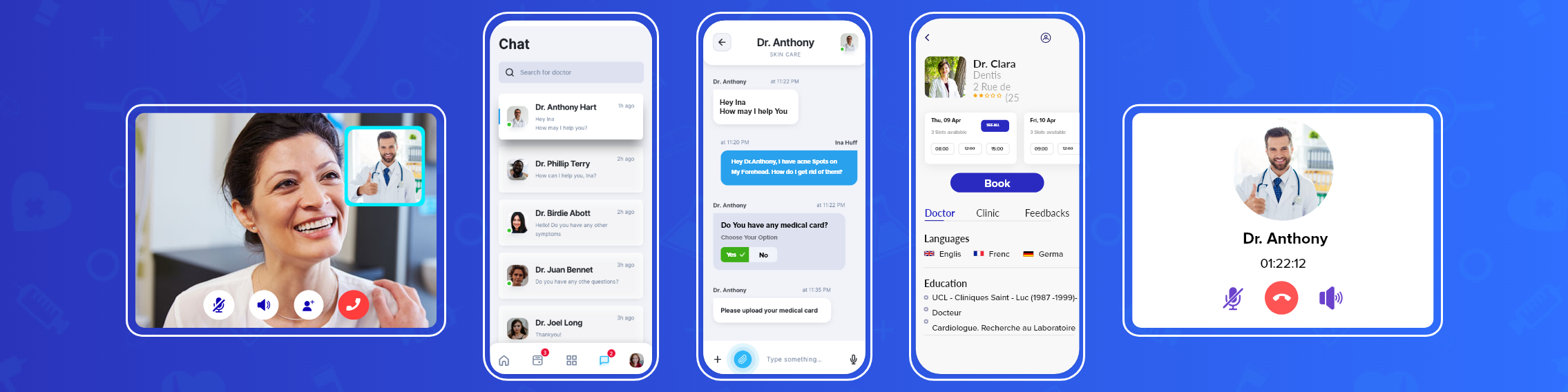healthcare chat api