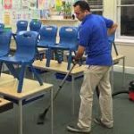 school cleaning