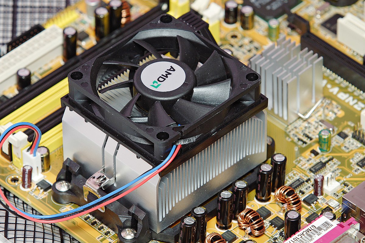 CPU heatsink fan