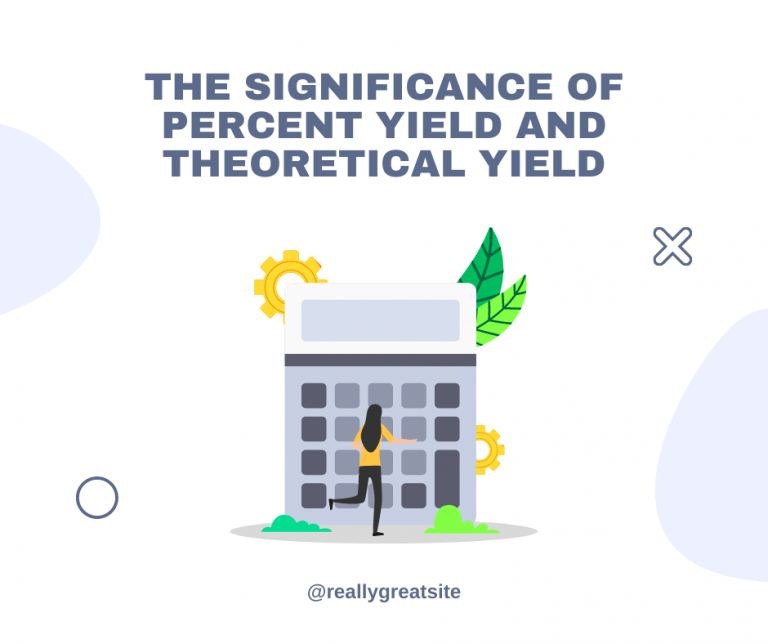 The significance of percent yield and theoretical yield