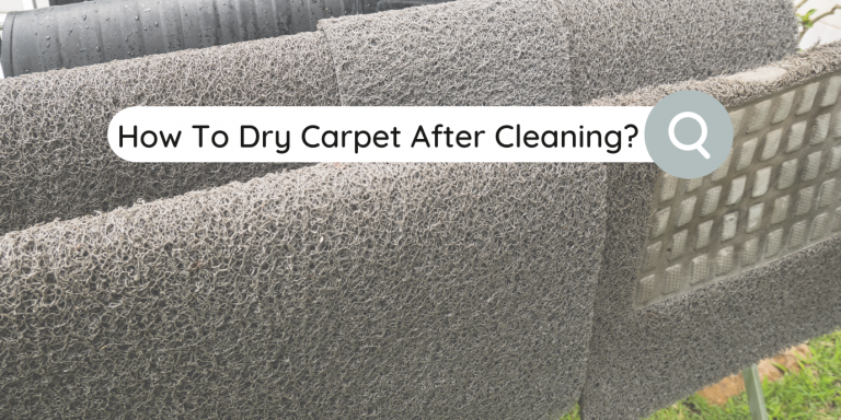 How To Dry Carpet After Cleaning?