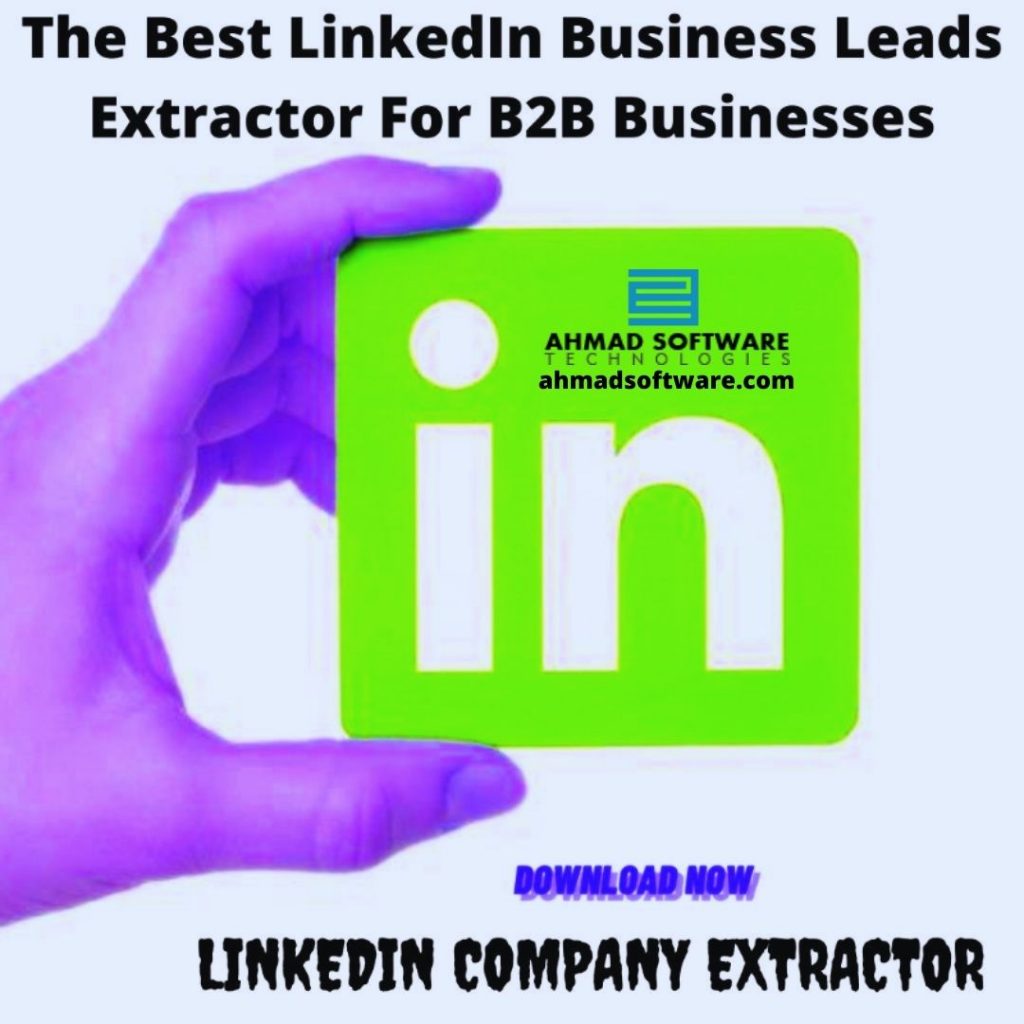 LinkedIn Company Data Extractor Software.