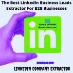 LinkedIn Company Data Extractor Software.