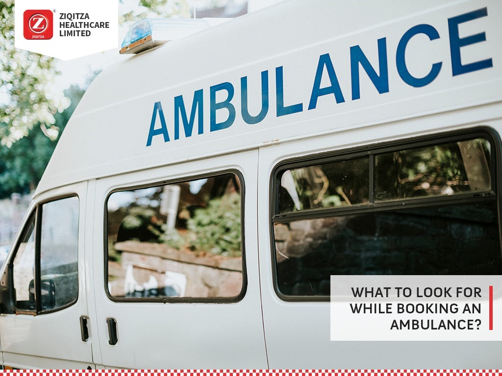 right ambulance services in the city.