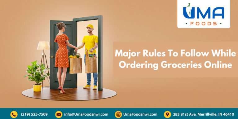 Major Rules To Follow While Ordering Groceries Online