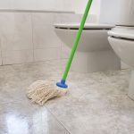 bathroom cleaning