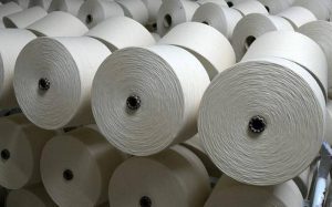 What is cotton yarn and what are its properties?