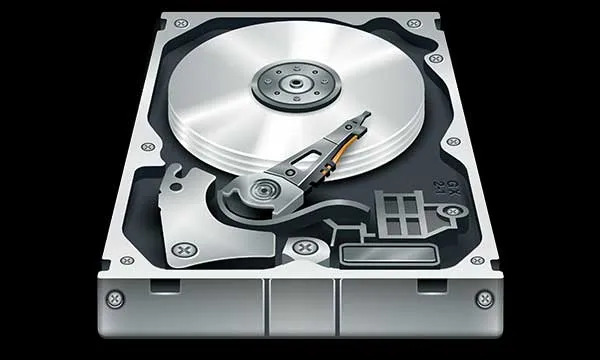 How can you recover data from an encrypted hard drive?