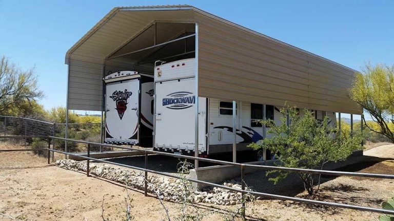 How to Paint Metal RV Carports