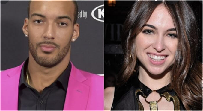 Riley Reid and Rudy Gobert