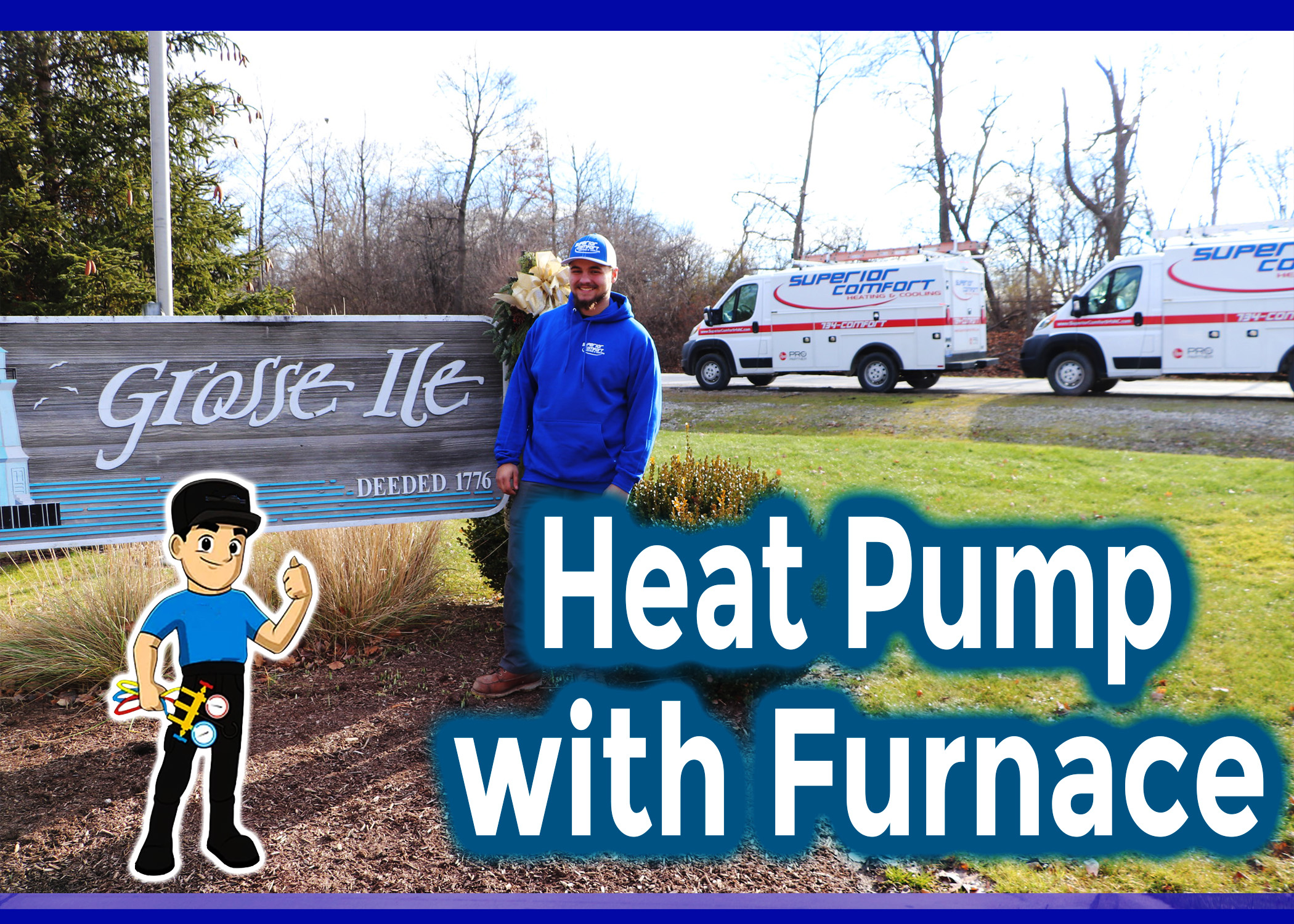 heat pump with furnace