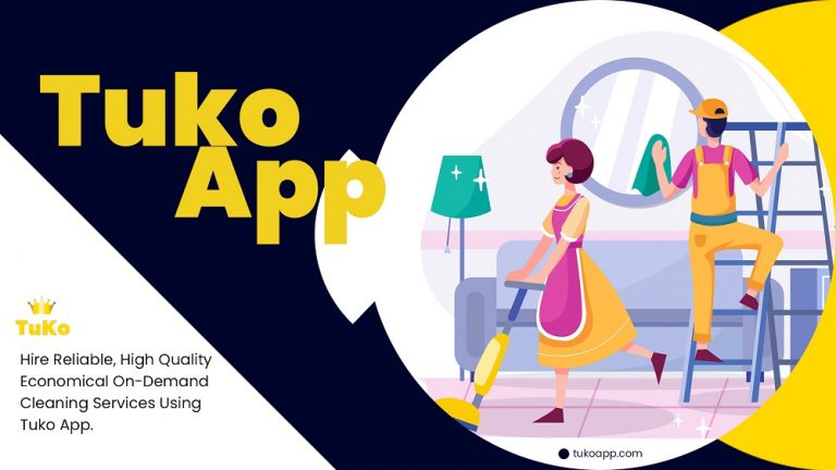 Hire Reliable, High Quality Economical On-Demand Cleaning Services Using Tuko App