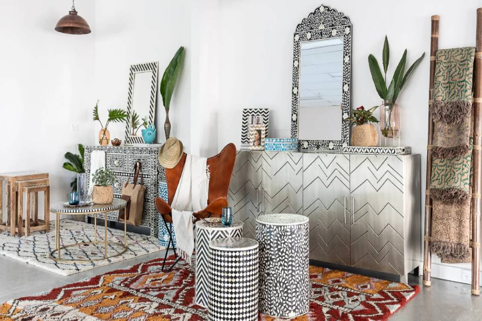 bone inlay furniture