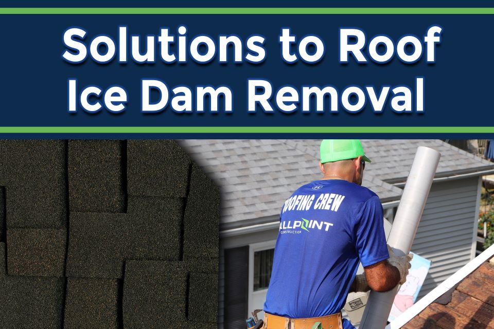 roof ice dam removal