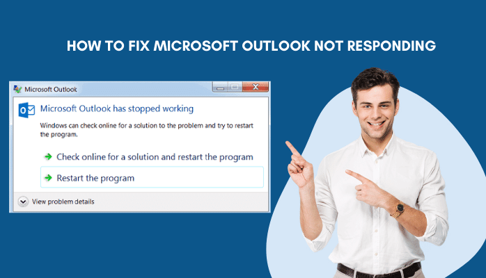 fix microsoft outlook not responding