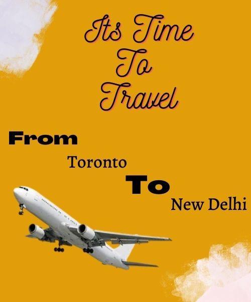 toronto to india flights