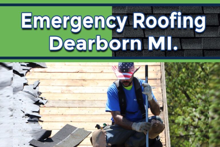 How Professional Roofers Dearborn MI. Handle Emergency Roofing Projects