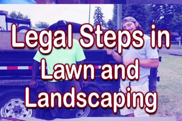Legal Steps to Take When Lawn and Landscaping Pros Damage Your Property