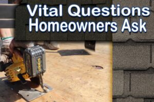 Roof Leak Repair: Vital Questions Homeowners Ask About Roof Leaks