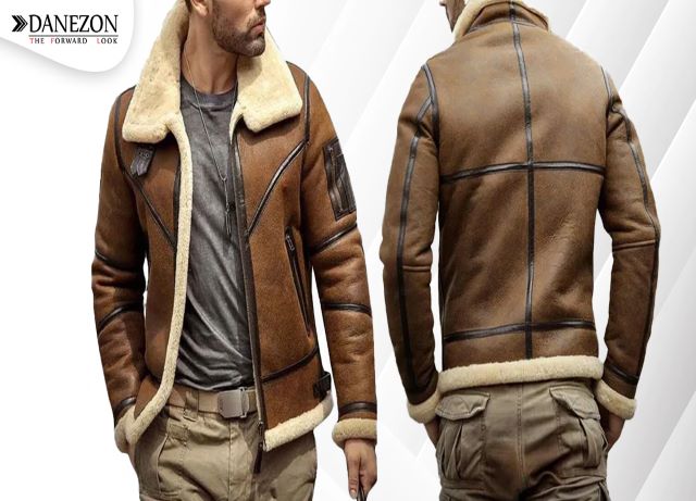 THE MOST VERSATILE JACKET THAT IS A MUST FOR YOUR WARDROBE IS THE MEN’S SHEARLING JACKET!