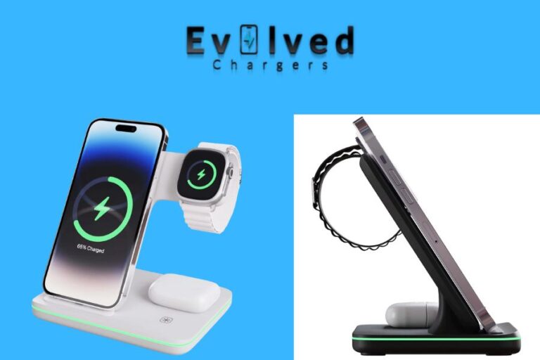 What is the wireless charging station for multiple devices, and how to use it?