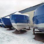 winter boat storage ashore