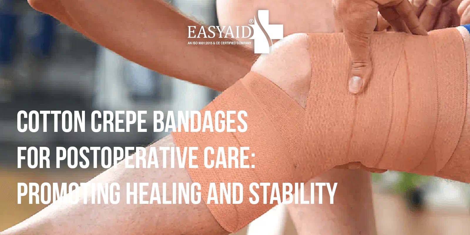 Cotton Crepe Bandages for Postoperative Care