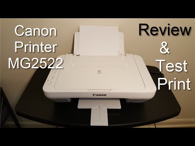How to Connect Canon MG2522 Printer