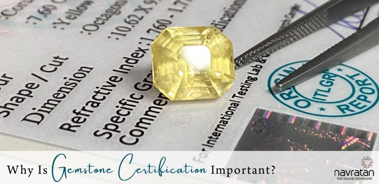 Why Is Gemstone Certification Important
