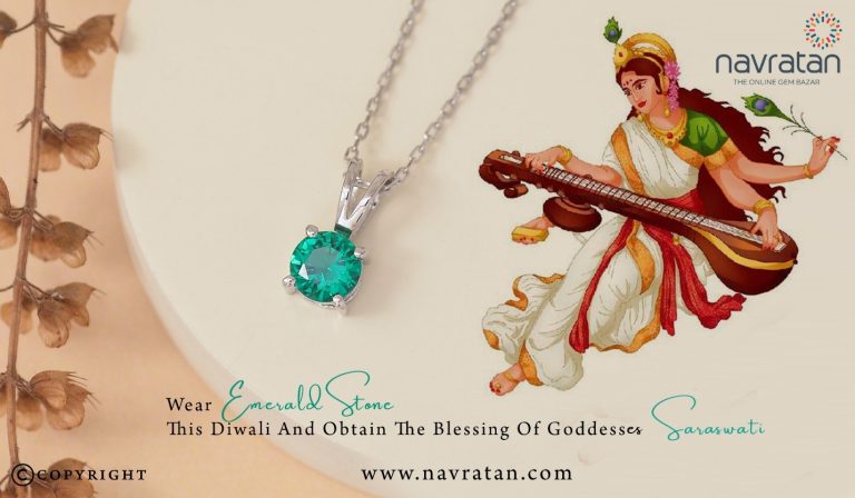 Diwali Delight: Adorn Yourself with Emerald Stone