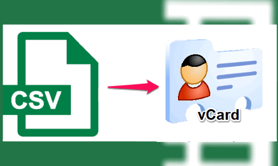 convert csv to vcf format