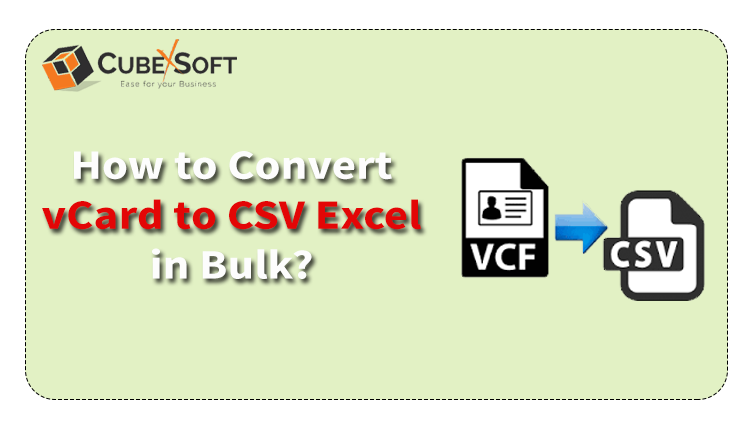 VCF to CSV Converter: Export Contacts To An Excel Spreadsheet Free