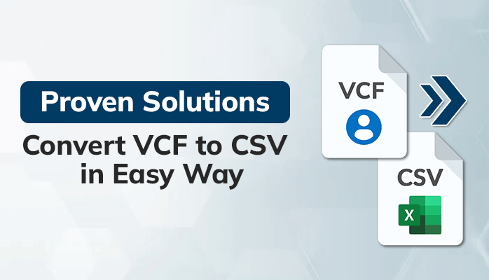 vCard to CSV file